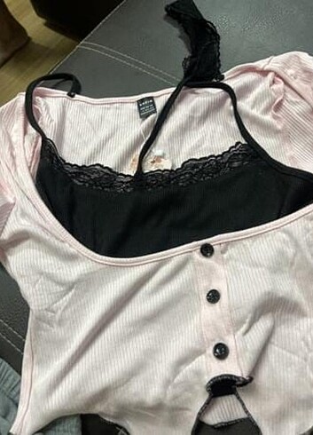 xs Beden Lolita crop