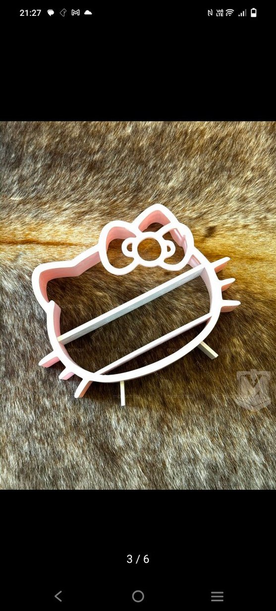 Pastel Pembe Çocuk Rafı - Görsel 5