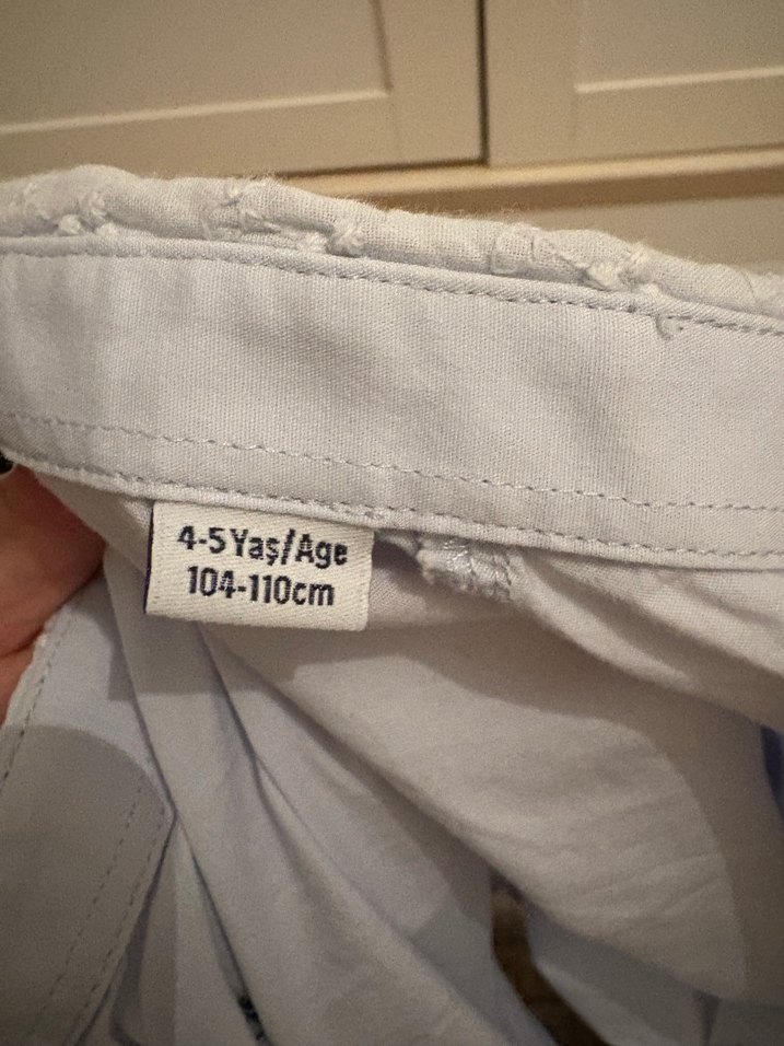 Nakışlı Pamuklu Uzun Kollu Bohem Gömlek - Görsel 5