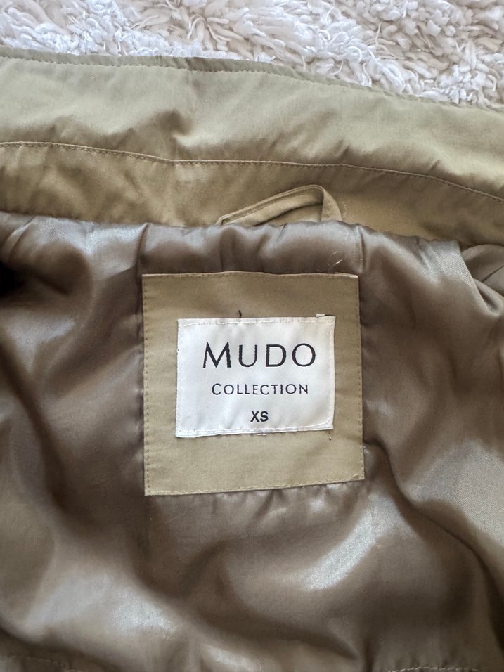 Kadın Haki Midi Street Wear Parka - Görsel 5