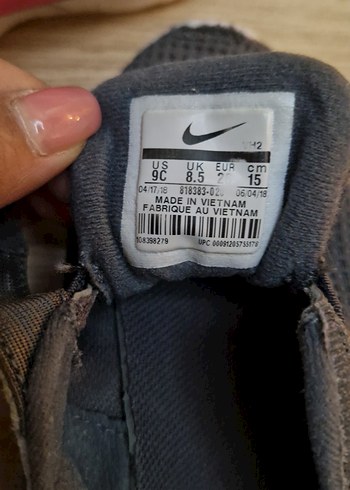 26 Beden nike çocuk spor ayakkabı 26 numara