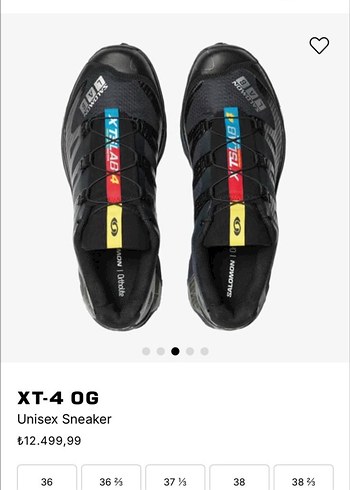 Salomon Siyah Erkek Outdoor Spor Ayakkabısı - Görsel 8