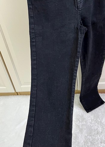 Siyah Regular Fit Kadın Kot Pantolon - Görsel 6