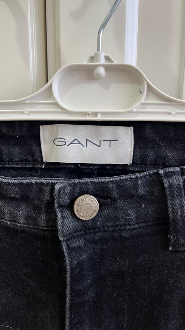 Siyah Regular Fit Kadın Kot Pantolon - Görsel 5