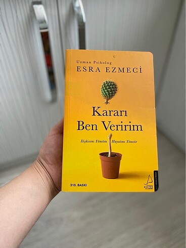 Esra Ezmeci kararı ben veririm kitabı