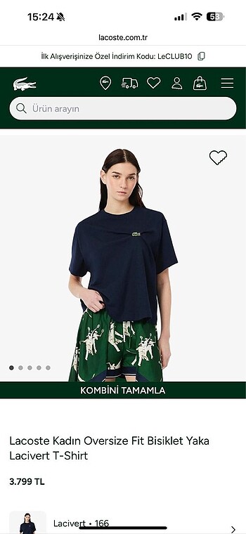 Lacoste Tişört