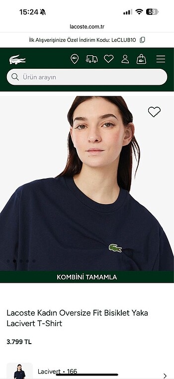 Lacoste Tişört
