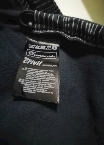 Çocuk Siyah Zebra Desenli Kayak Ceketi 9 yaş için uygun - Görsel 3