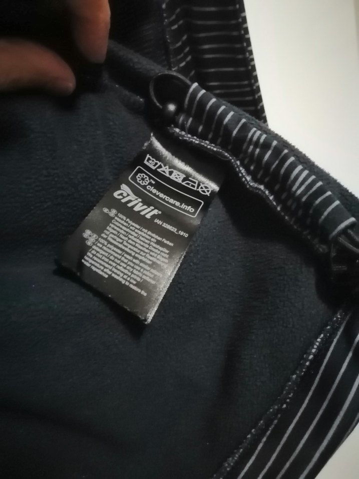 Çocuk Siyah Zebra Desenli Kayak Ceketi 9 yaş için uygun - Görsel 4