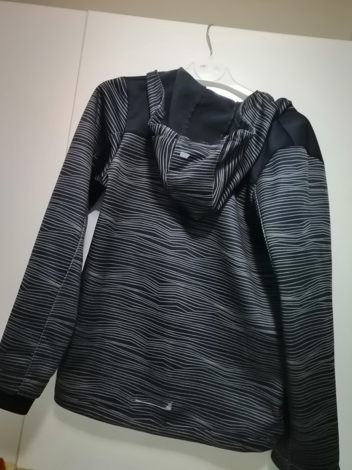 Çocuk Siyah Zebra Desenli Kayak Ceketi 9 yaş için uygun - Görsel 2