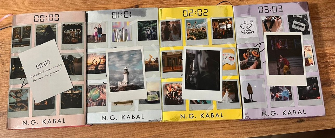 N.G. Kitap Serisi - Renkli Kapaklı Romanlar ciltli kitaplar - Görsel 3