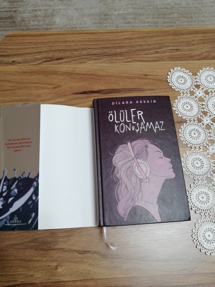 Dilara Keskin'den Ölüler Konuşamaz Romanı ciltli - Görsel 3