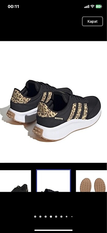 37,5 Beden Adidas spor ayakkabı