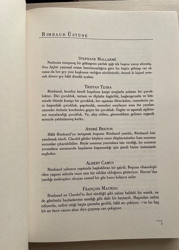 Arthur Rimbaud Bütün Şiirleri - Varlık - Görsel 2