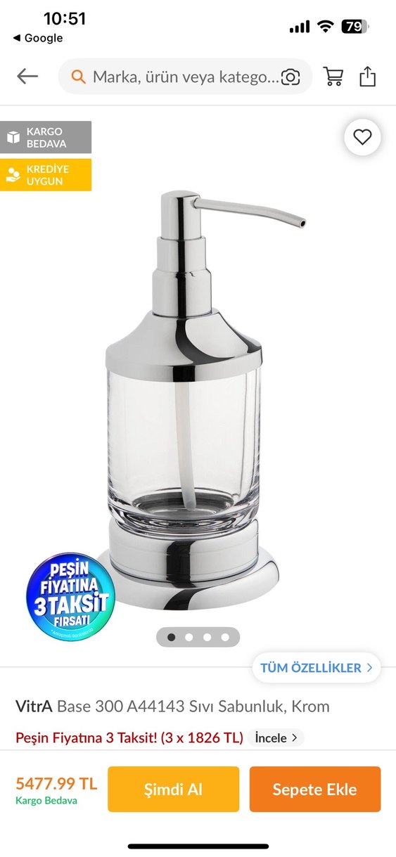 Metal ve Cam Sıvı Sabunluk - Görsel 3