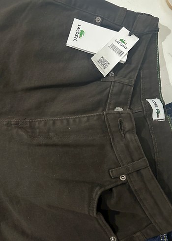 Kahverengi Süet Rahat Kesim Midi Kadın Jean - Görsel 6