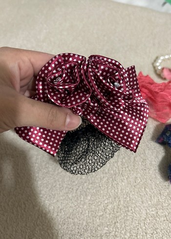 Renkli Desenli Çocuk Saç Tokaları ve Bantları - Görsel 6