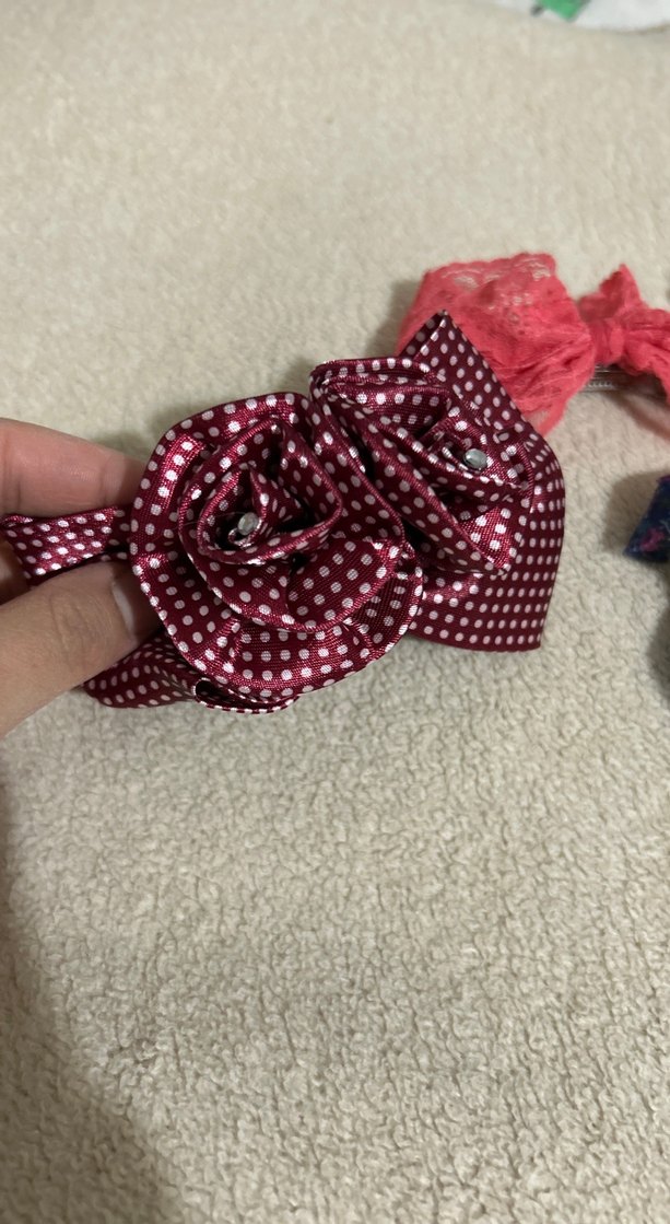 Renkli Desenli Çocuk Saç Tokaları ve Bantları - Görsel 2