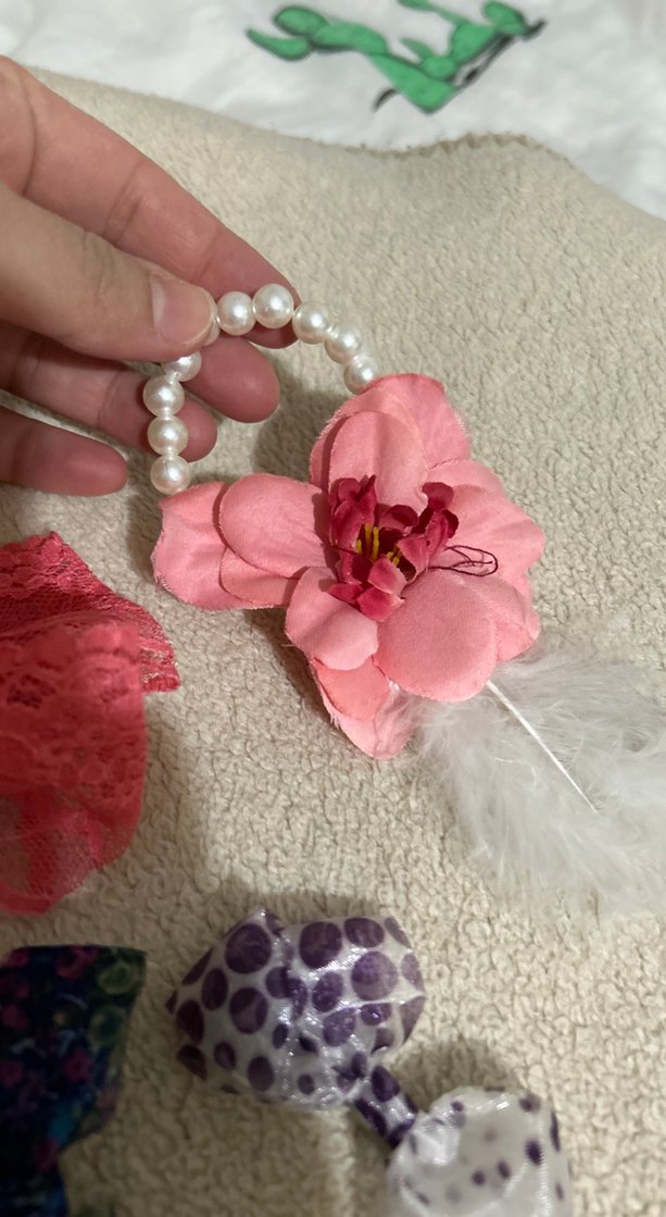 Renkli Desenli Çocuk Saç Tokaları ve Bantları - Görsel 5