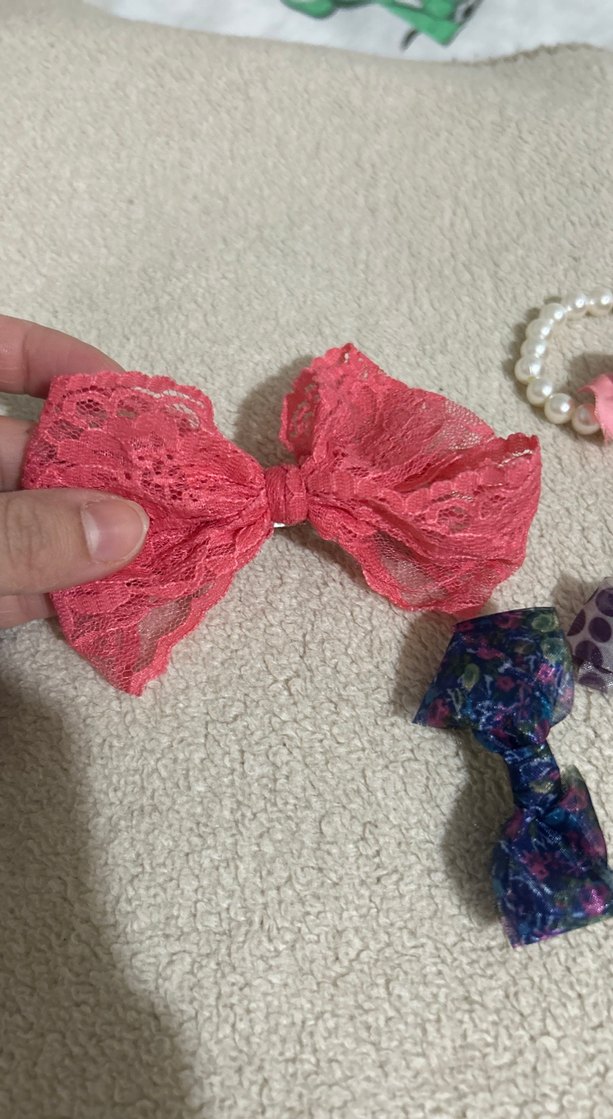 Renkli Desenli Çocuk Saç Tokaları ve Bantları - Görsel 3