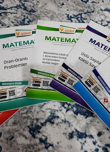 Sonuç yayınları 9.sınıf matematik seti
