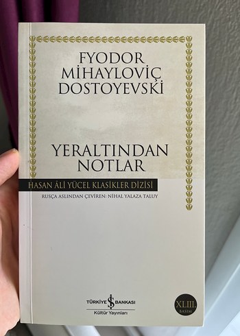 Yeraltından Notlar - Fyodor Dostoyevski