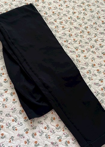 Siyah Drapeli Hamile Pantolonu - Görsel 4