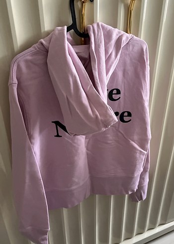 Pembe Kadın Oversize Sweatshirt - Görsel 3