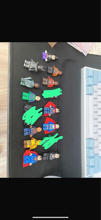 Lego Marvel ve Dc Figürler