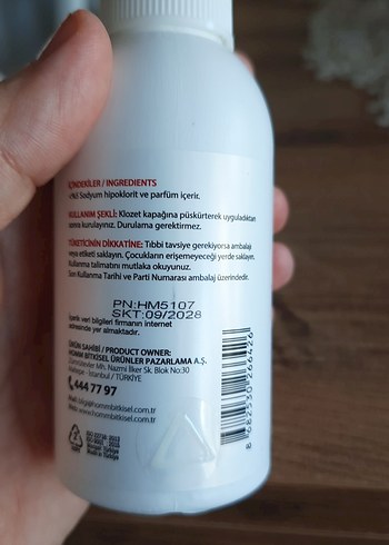 Homni Klozet Kapağı Hijyen Spreyi 100 ml - Görsel 3