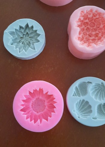 8 adet mum , epoksi silikon kalıp - Görsel 7