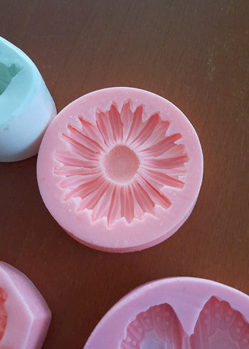 8 adet mum , epoksi silikon kalıp - Görsel 4