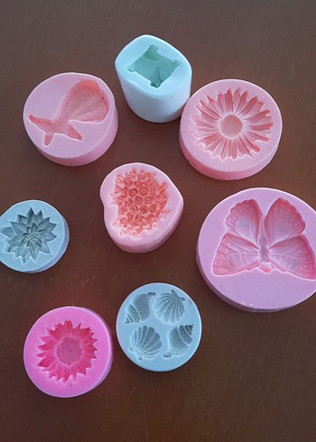 8 adet mum , epoksi silikon kalıp - Görsel 2