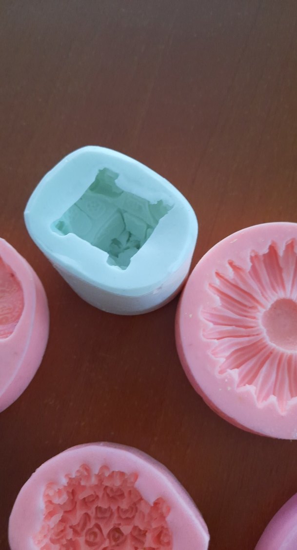 8 adet mum , epoksi silikon kalıp - Görsel 5