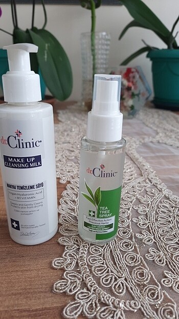 Dr. Clinic .makyaj temizleme sütü ve aloe vera acil durum sprayı - Görsel 3