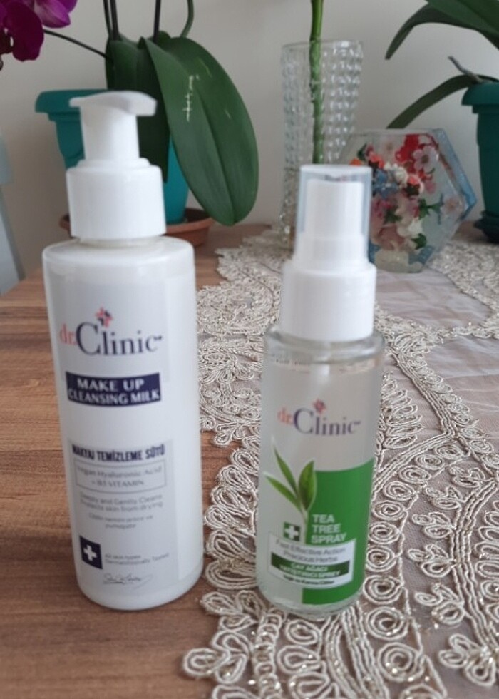 Dr. Clinic .makyaj temizleme sütü ve aloe vera acil durum sprayı - Görsel 4