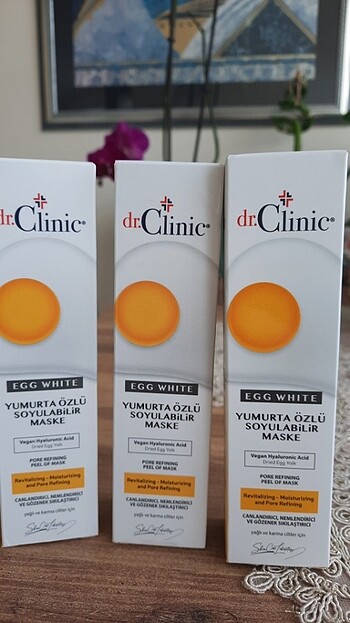 Dr. Clinic yumurta òzlüsoyulabilir maske - Görsel 2