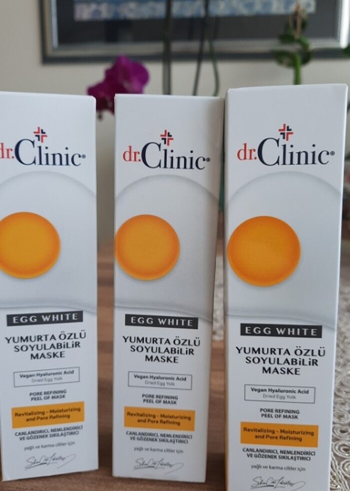 Dr. Clinic yumurta òzlüsoyulabilir maske - Görsel 2