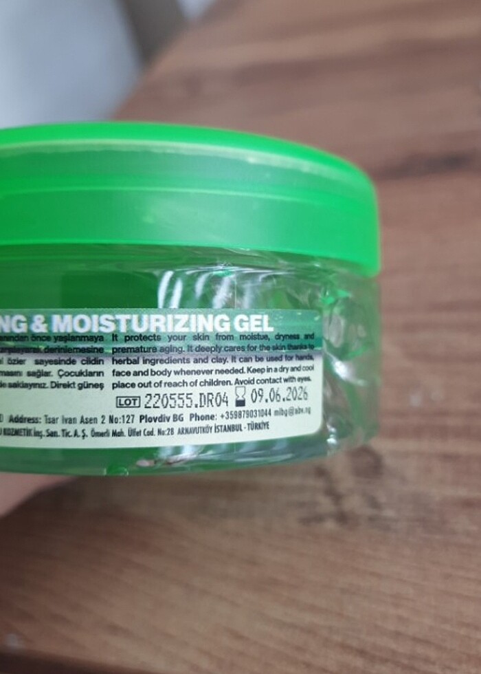 Dr. Clinic Aloe vera nemlendirici jel - Görsel 4