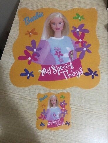Barbie Bardak Altlığı ve Tabak altlığı