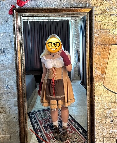 Bavyera/oktoberfest Alman elbise/kostüm