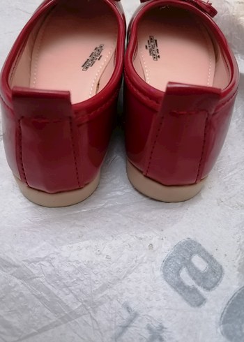 Kız Çocuk Kırmızı Fiyonklu Babet - Görsel 5