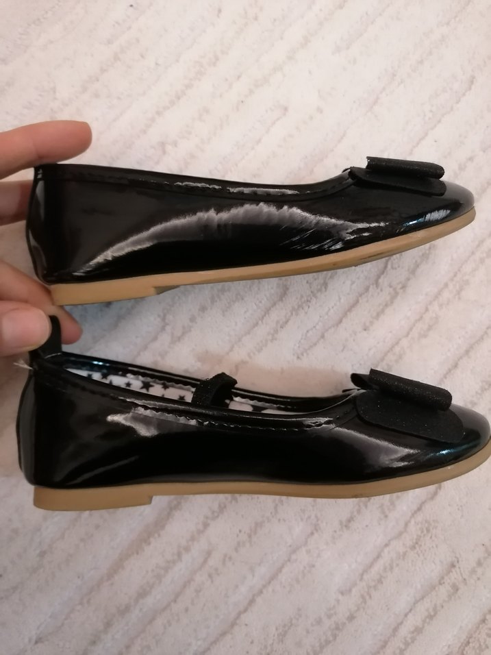 Kız çocuk siyah babet - Görsel 4