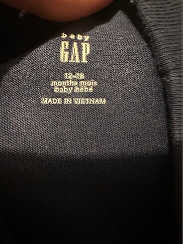 Gap GAP BEbek Tshirt 12-18ay