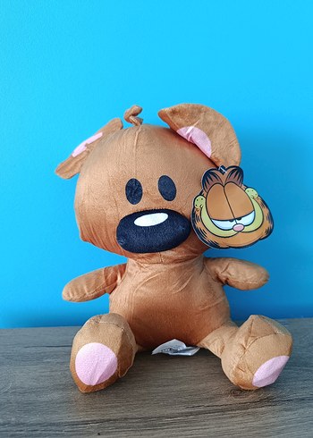 Pastel Kahverengi Peluş Oyuncak Köpek
