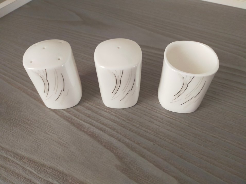 sıfır 3lü tuzluk seti - Görsel 3