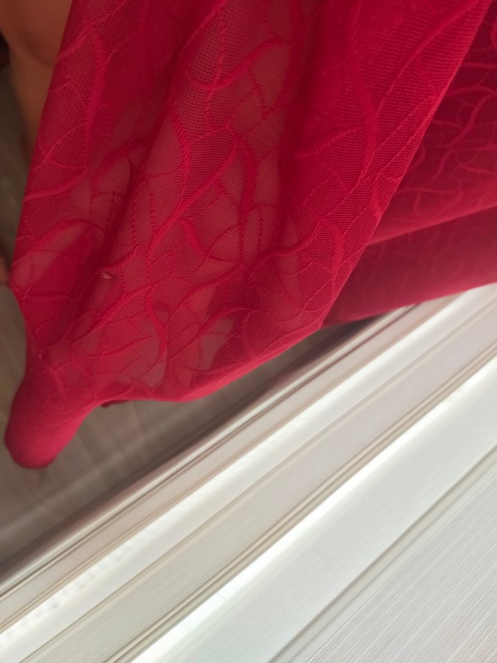 sıfır ayarında 2 parça tül fon perde - Görsel 3