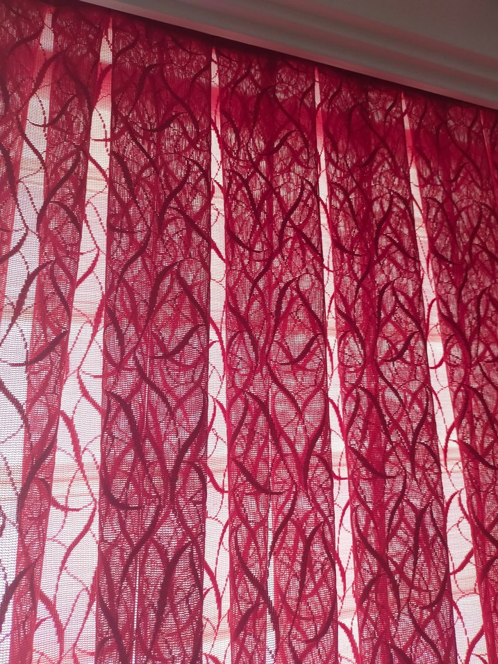 sıfır ayarında 2 parça tül fon perde - Görsel 2