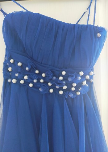 kısa tül abiye - Görsel 5