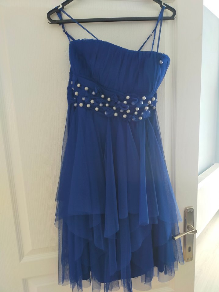 kısa tül abiye - Görsel 2